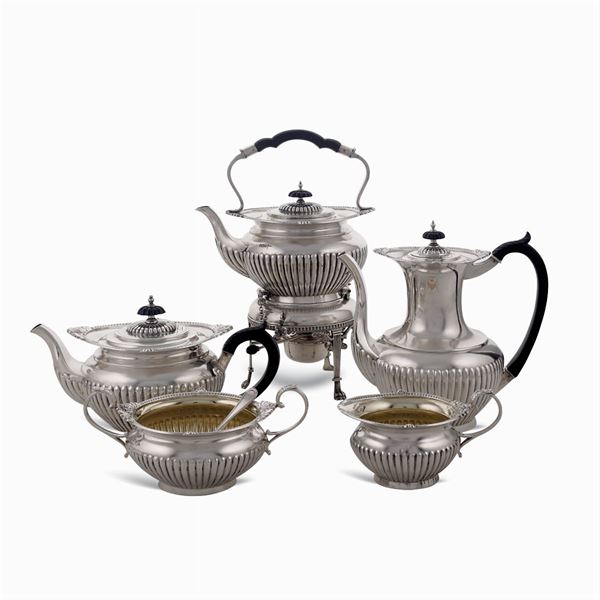 Silver tea and coffee service
