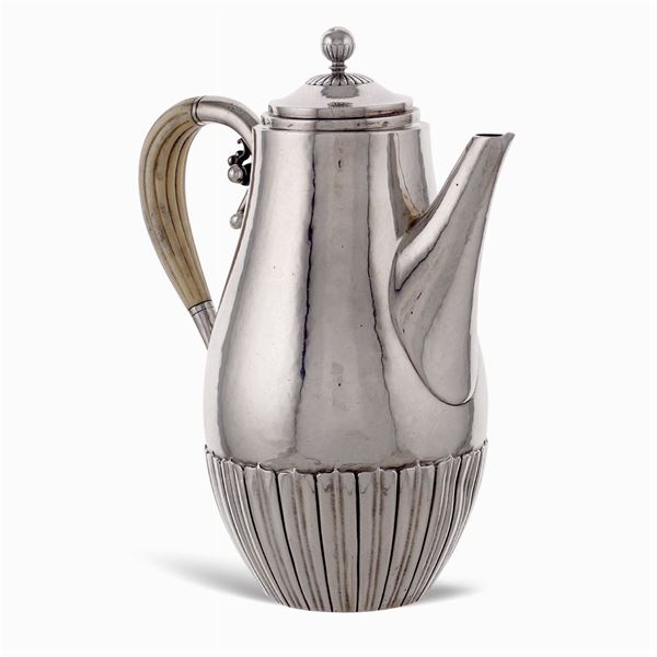 Silver coffee pot