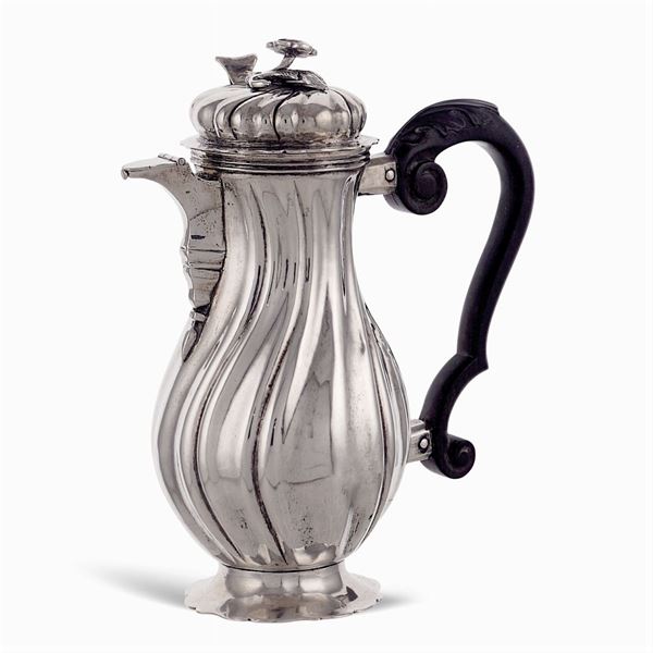 Silver coffee pot