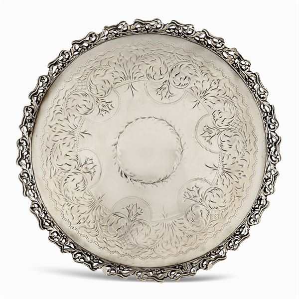 Salver in argento