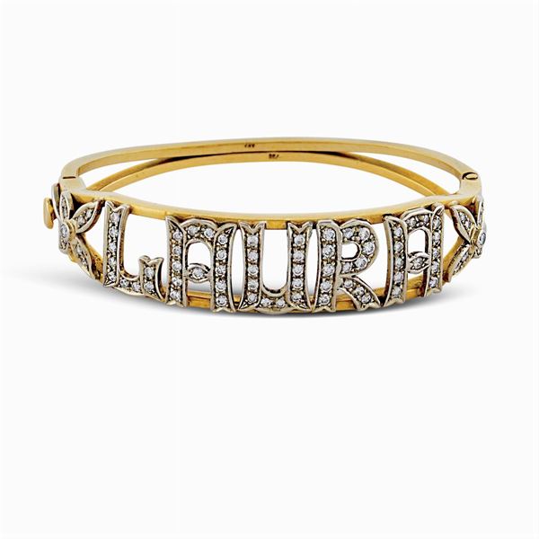 Bracciale manetta "Laura"