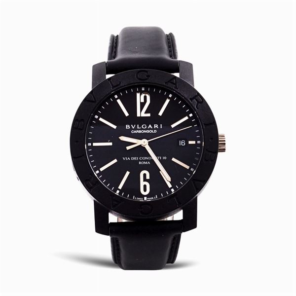 Bulgari Carbongold, orologio da polso