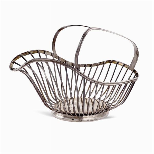 Christofle, silver plated metal bottle bucket