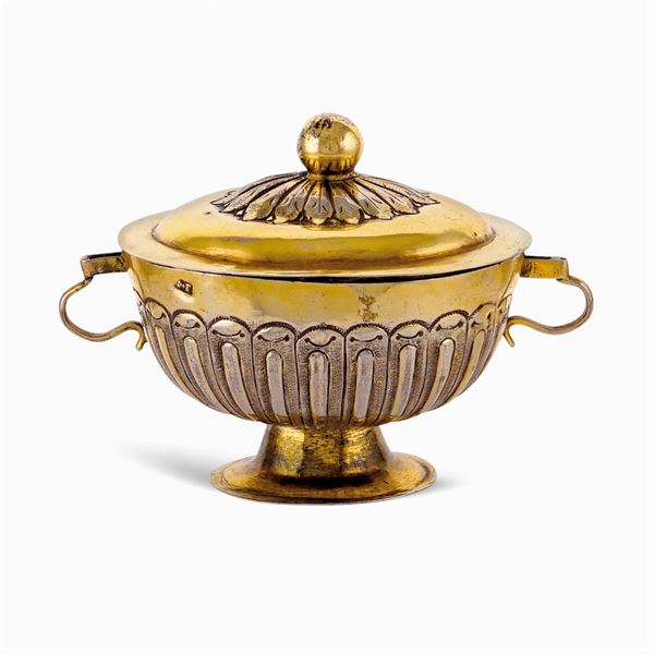 Vermeil spice holder
