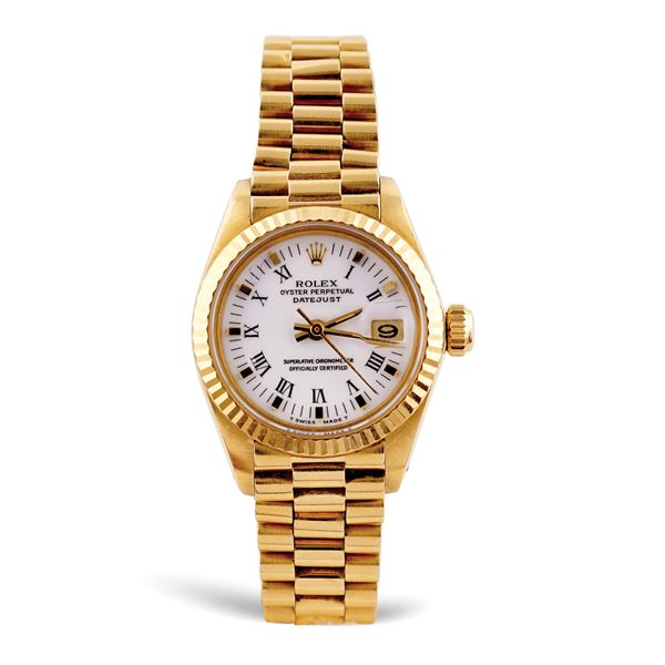 Rolex Oyster Perpetual Datejust Lady, wrist watch