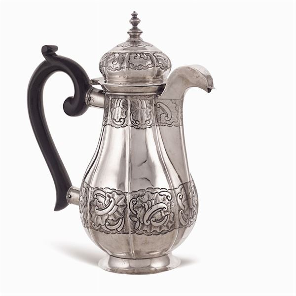 Silver coffee pot
