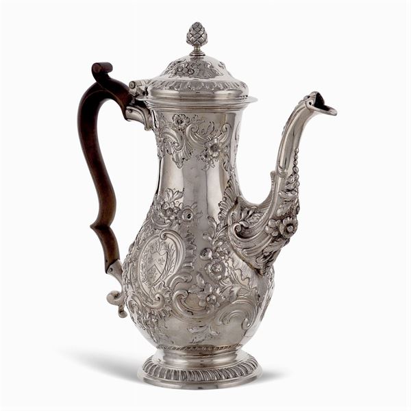 Silver coffee pot