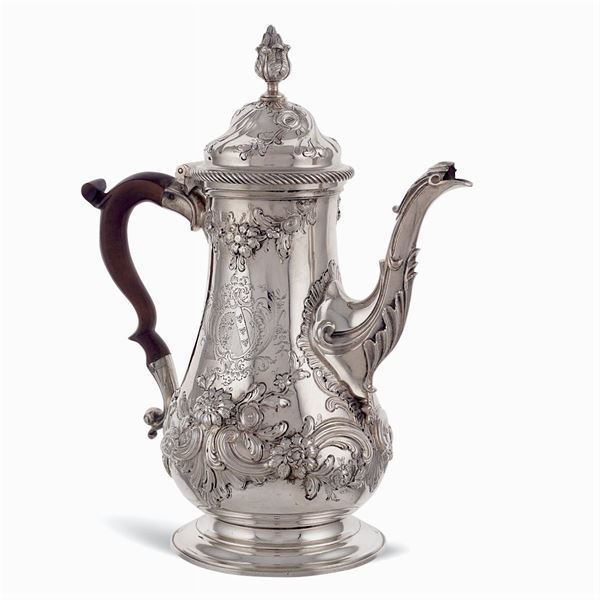 Silver coffee pot