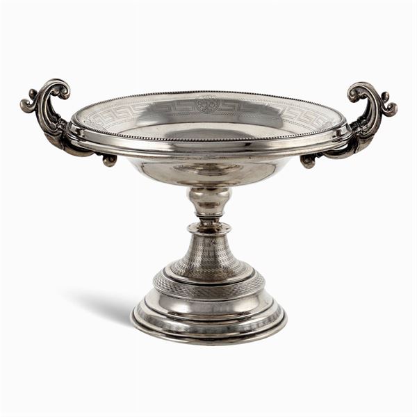 Silver centerpiece stand  (Austria, late 19th century)  - Auction Fine Silver & The Art of the Table - Colasanti Casa d'Aste