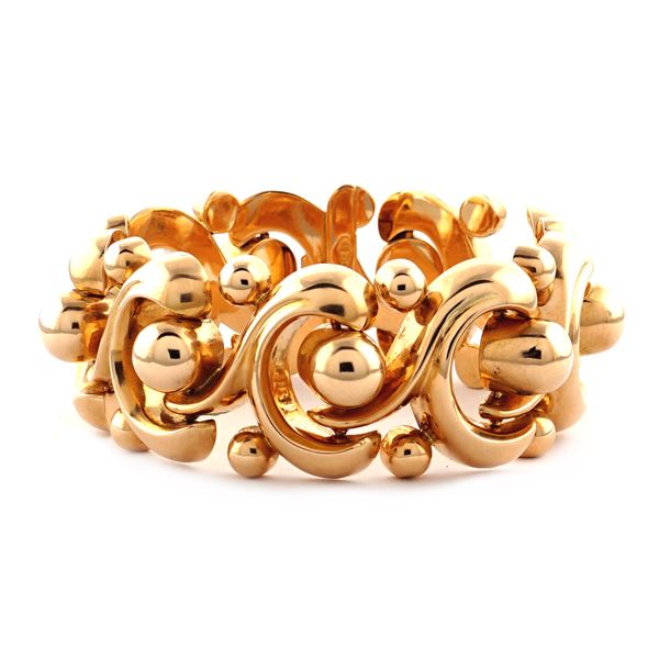 18kt rose gold bracelet