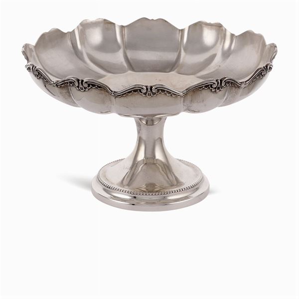 Silver centerpiece stand  (Italy, 20th century)  - Auction Fine Silver & The Art of the Table - Colasanti Casa d'Aste