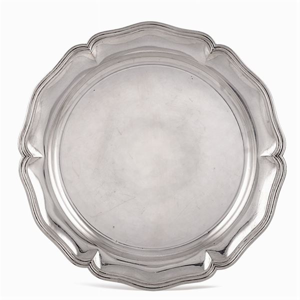 Silver tray  (Italy, 20th century)  - Auction Fine Silver & The Art of the Table - Colasanti Casa d'Aste