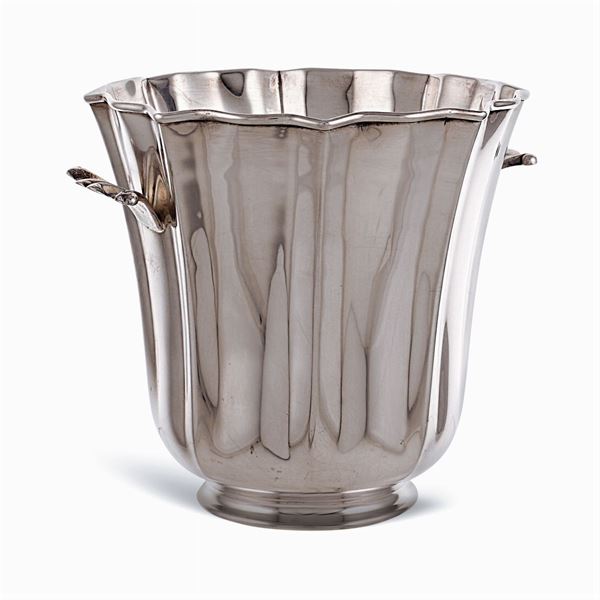 Silver champagne bucket  (Italy, 20th century)  - Auction Fine Silver & The Art of the Table - Colasanti Casa d'Aste