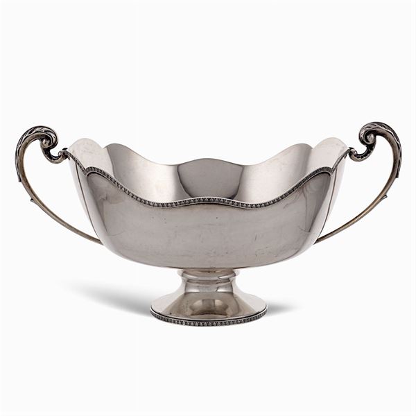 Silver centerpiece stand  (Italy, 20th century)  - Auction Fine Silver & The Art of the Table - Colasanti Casa d'Aste