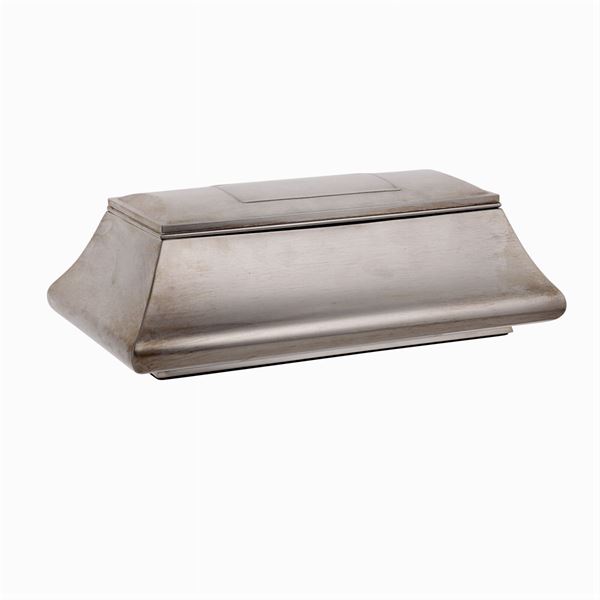 Silver jewelry box