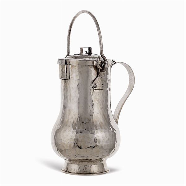 Wrought iron water heater container  (Italy, 20th century)  - Auction Fine Silver & The Art of the Table - Colasanti Casa d'Aste
