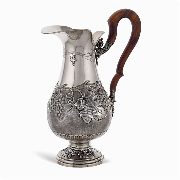 Silver jug  (Italy, 20th century)  - Auction Fine Silver & The Art of the Table - Colasanti Casa d'Aste