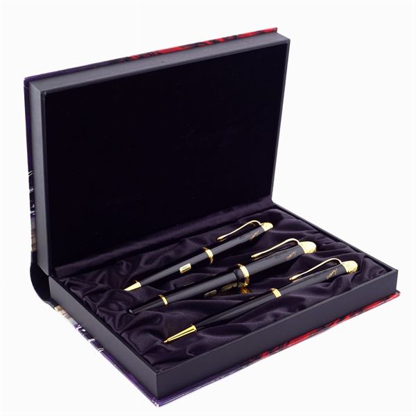 Collezione Montblanc, set tre penne Voltaire (edizione limitata