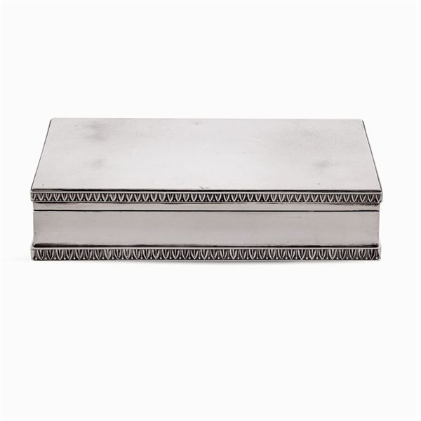 Silver box  (Italy, 20th century)  - Auction Fine Silver & The Art of the Table - Colasanti Casa d'Aste