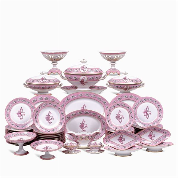 Ginori porcelain plate service (88)