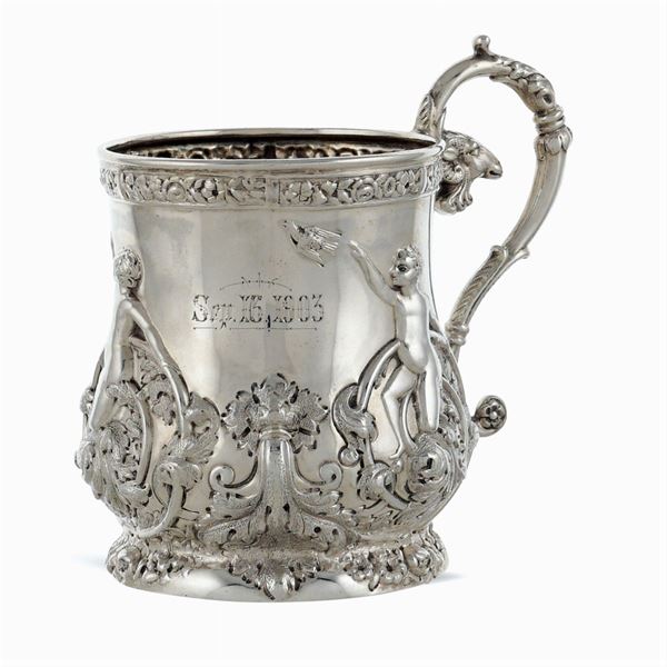 Silver mug