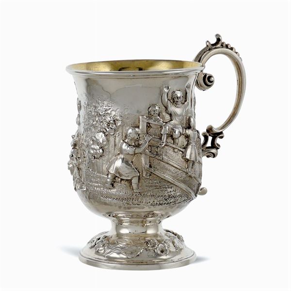 Silver mug, Bulgari collection
