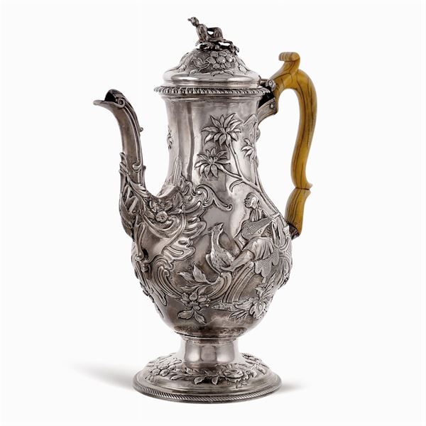 Silver coffee pot
