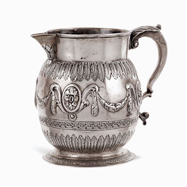Caraffa da birra in argento