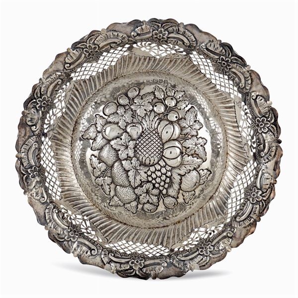 Silver basket  (Chester, 1898)  - Auction Fine Silver & The Art of the Table - Colasanti Casa d'Aste