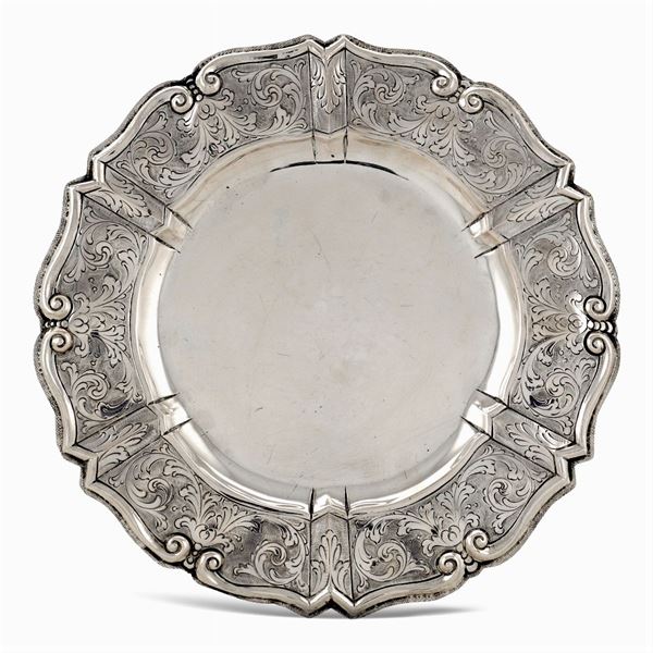 Piatto in argento