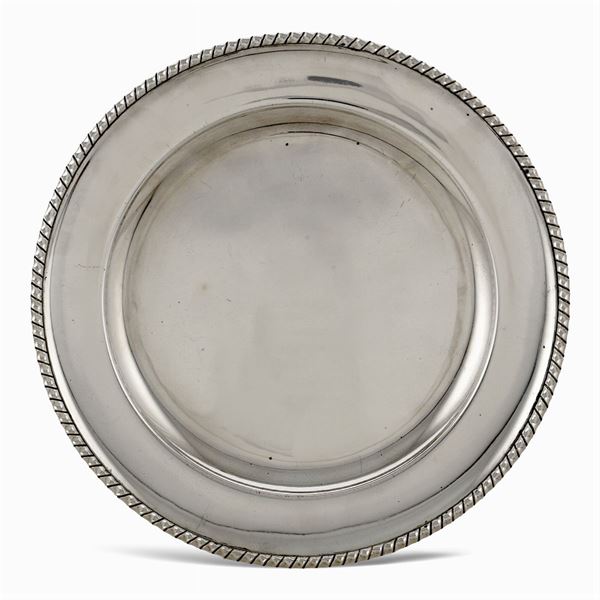Piatto in argento
