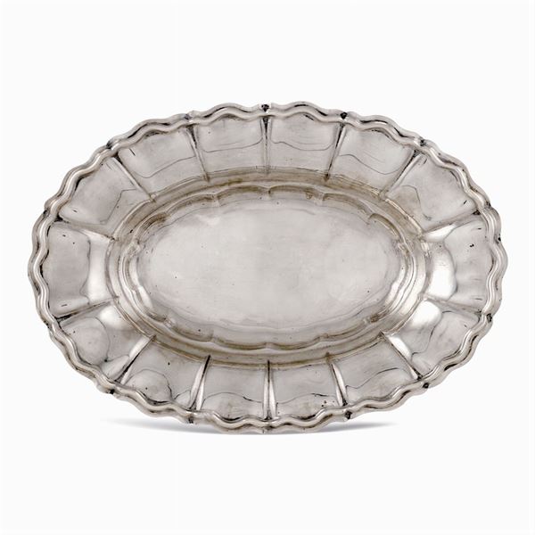 Centrotavola in argento
