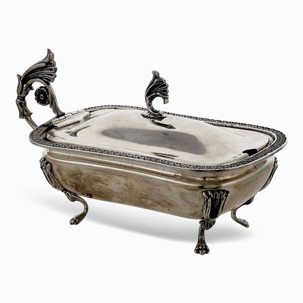 Silver cheese bowl  (Italy, 20th century)  - Auction Fine Silver & The Art of the Table - Colasanti Casa d'Aste