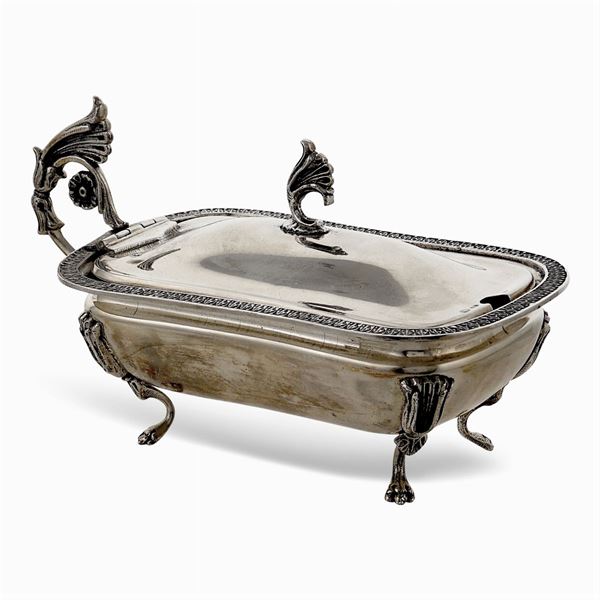 Formaggiera in argento  (Italia, XX Sec.)  - Asta ARGENTI E L'ARTE DELLA TAVOLA  - Colasanti Casa d'Aste