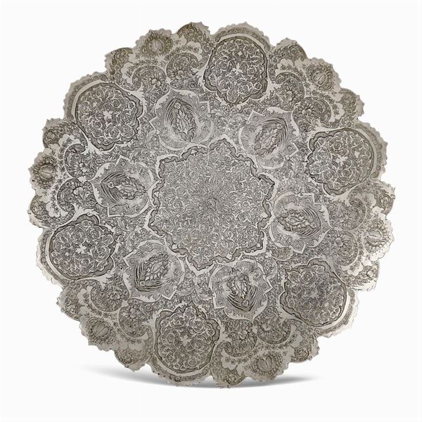 Silver stand  (Persia, 20th century)  - Auction Fine Silver & The Art of the Table - Colasanti Casa d'Aste