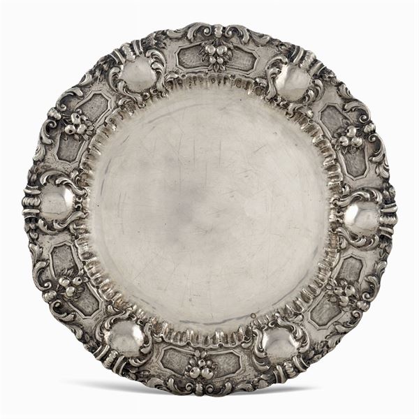 Piatto in argento