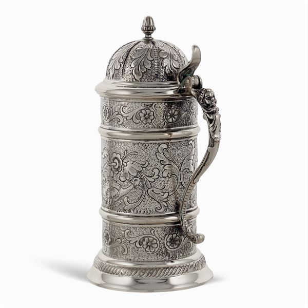 Tankard in argento