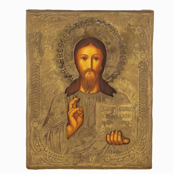 Icona raffigurante Cristo Pantocratore