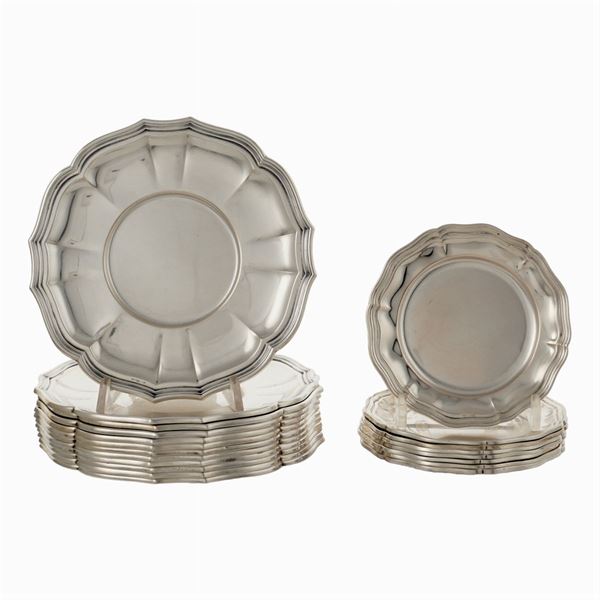 Silver table set (20)