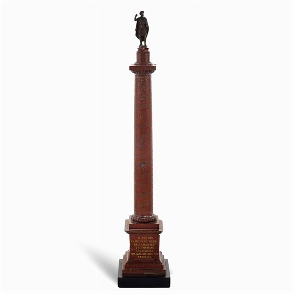 Model of the column of Marco Aurelio
