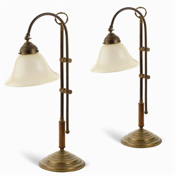 Pair of table lamps