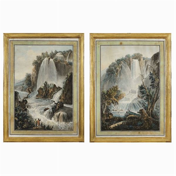 English painter  (18th -19th century)  - Auction OLD MASTER AND 19TH CENTURY PAINTINGS - I - Colasanti Casa d'Aste