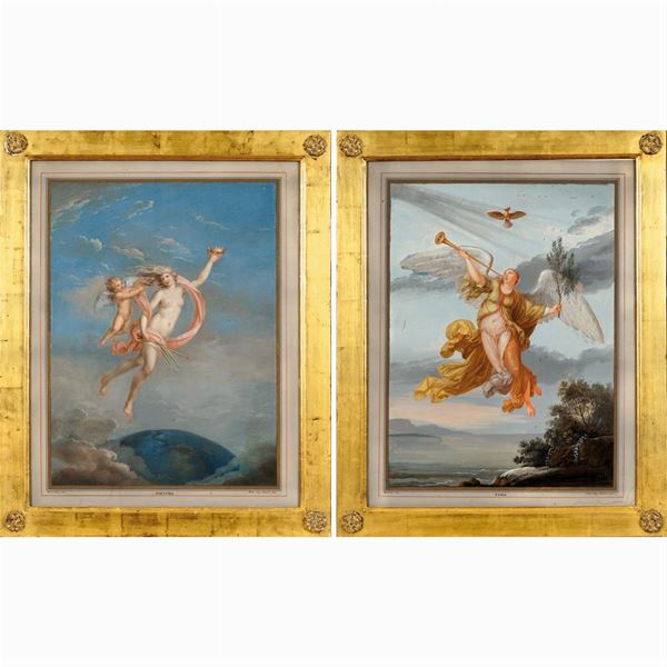 Michelangelo Maestri : Michelangelo Maestri  (Genova 1741 - Roma 1812)  - Asta FINE ART DA UNA PRESTIGIOSA DIMORA UMBRA  - Colasanti Casa d'Aste