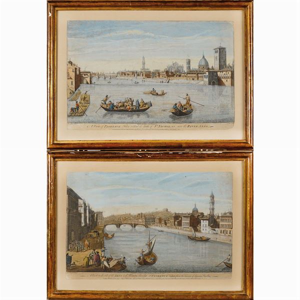 Zocchi, Firenze  (XVIII Sec.)  - Asta FINE ART DA UNA PRESTIGIOSA DIMORA UMBRA  - Colasanti Casa d'Aste