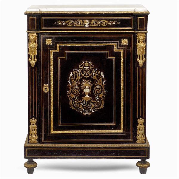 Ebonized wood sideboard