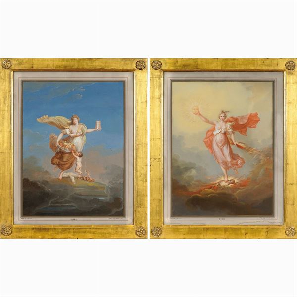 Michelangelo Maestri : Michelangelo Maestri  (Genova 1741 - Roma 1812)  - Auction Fine Art from an umbrian property - Colasanti Casa d'Aste