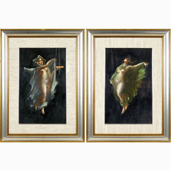 German school  (Beginning of 20th century)  - Auction Fine Art from an umbrian property - Colasanti Casa d'Aste