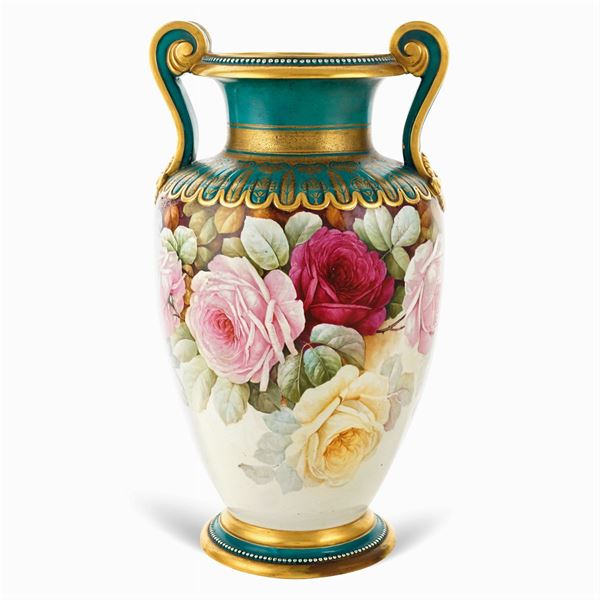 Ginori porcelain vase