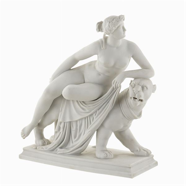 Neoclassical biscuit sculpture