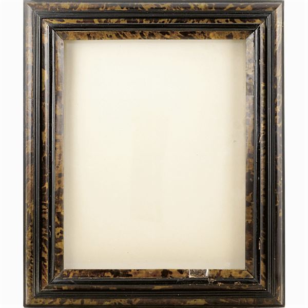 Wood and shell photo frames